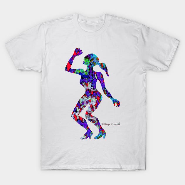 Dance girl T-Shirt by diegomanuel